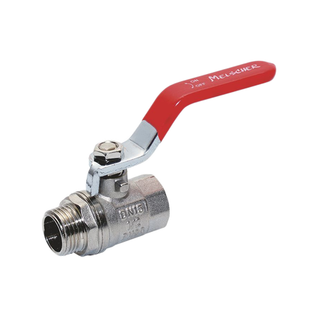 MELSCHER Zawór kulowy WZ rączka DN32 - 5/4
