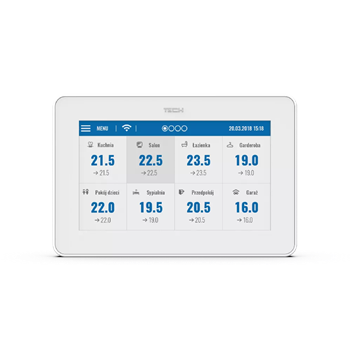 TECH PANEL KONTROLNY M-12 DO LISTWY L-12 BIAŁY