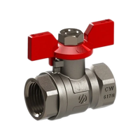 ARCO Zawór kulowy SENA w/w motyl DN15 - 1/2