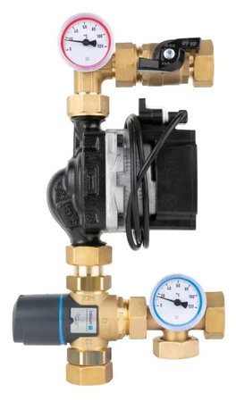 AFRISO Grupa mieszająca do rozdzielacza BTU501 (ATM 2,5 m³/h + Grundfos)