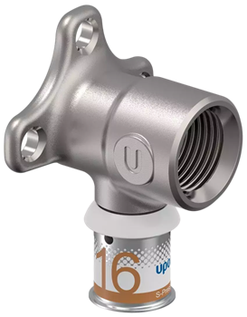 UPONOR S-Press kolano GW naścienne / wieszakowe - 16x1/2