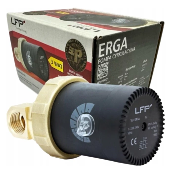 Pompa cyrkulacyjna do CWU LFP ERGA – elektroniczna i energooszczędna