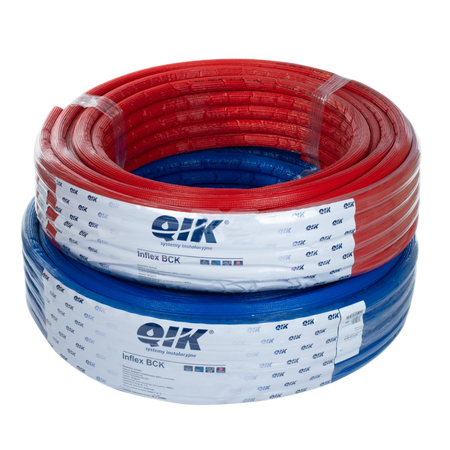 QIK PEX Rura w otulinie 26 - niebieska- krążek 50mb