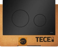 TECE przycisk spłukujący do WC LOOP - czarny matowy