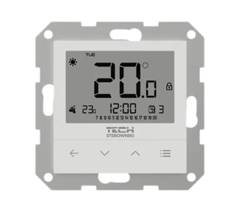 TECH REGULATOR POKOJOWY F-4Z V1 PRZEWODOWY DORAMKOWY BIAŁY