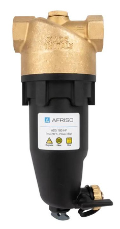 AFRISO Separator zanieczyszczeń ADS 180 (Kvs 17,1 m³/h) - DN25 - 1"