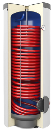 GALMET Wymiennik CWU pionowy Tower Grand - 1x duża wężownica (1,4m2) - 160l