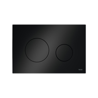 TECE przycisk spłukujący do WC LOOP - czarny połysk