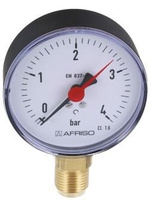 AFRISO Manometr radialny / dolny - 4 bar (tarcza 80mm)