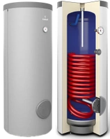 GALMET Wymiennik CWU pionowy Mini Tower - 1x wężownica (0,95m2) - 140l