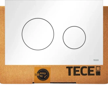 TECE przycisk spłukujący do WC LOOP - biały