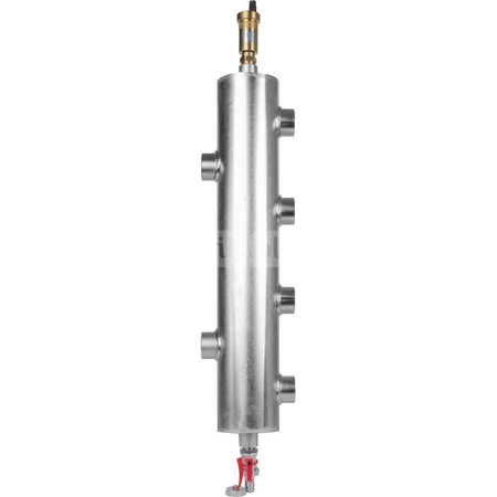 AFRISO Sprzęgło hydrauliczne z rozdzielaczem do 70 kW - BLH 890 - 3 obiegi