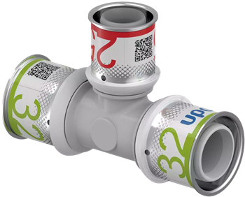 UPONOR S-Press trójnik redukcyjny - 32x25x32