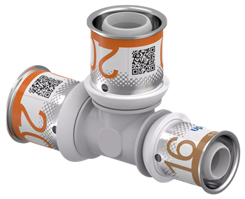 UPONOR S-Press trójnik redukcyjny - 20x20x16