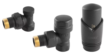 FERRO Zestaw dekoracyjny kątowy - antracyt