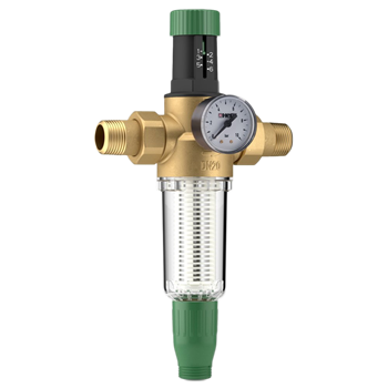 HERZ Reduktor ciśnienia z długim filtrem DN15 - 1/2