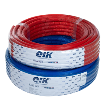 QIK PEX Rura w otulinie 26 - niebieska- krążek 50mb