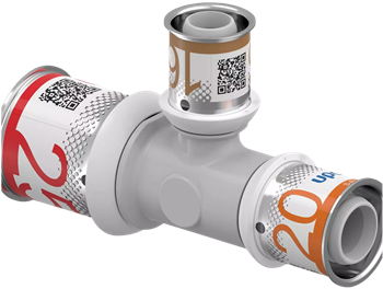 UPONOR S-Press trójnik redukcyjny - 25x16x20