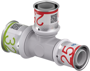 UPONOR S-Press trójnik redukcyjny - 32x25x25